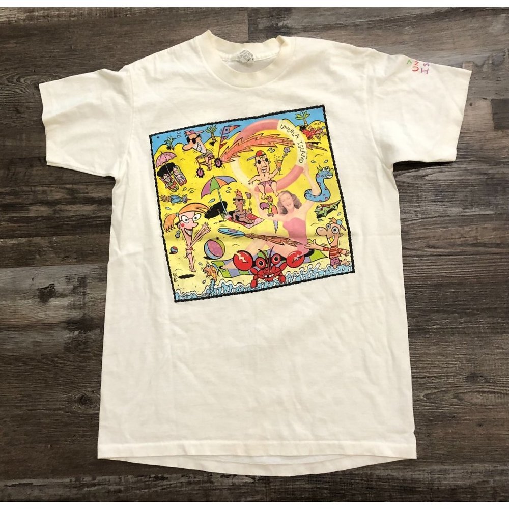 Vintage 7up Seven Up Uncola Island Mens Small Shirt Single Stitch